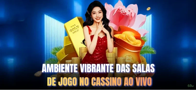 Cassino ao vivo da 68u com dealers reais